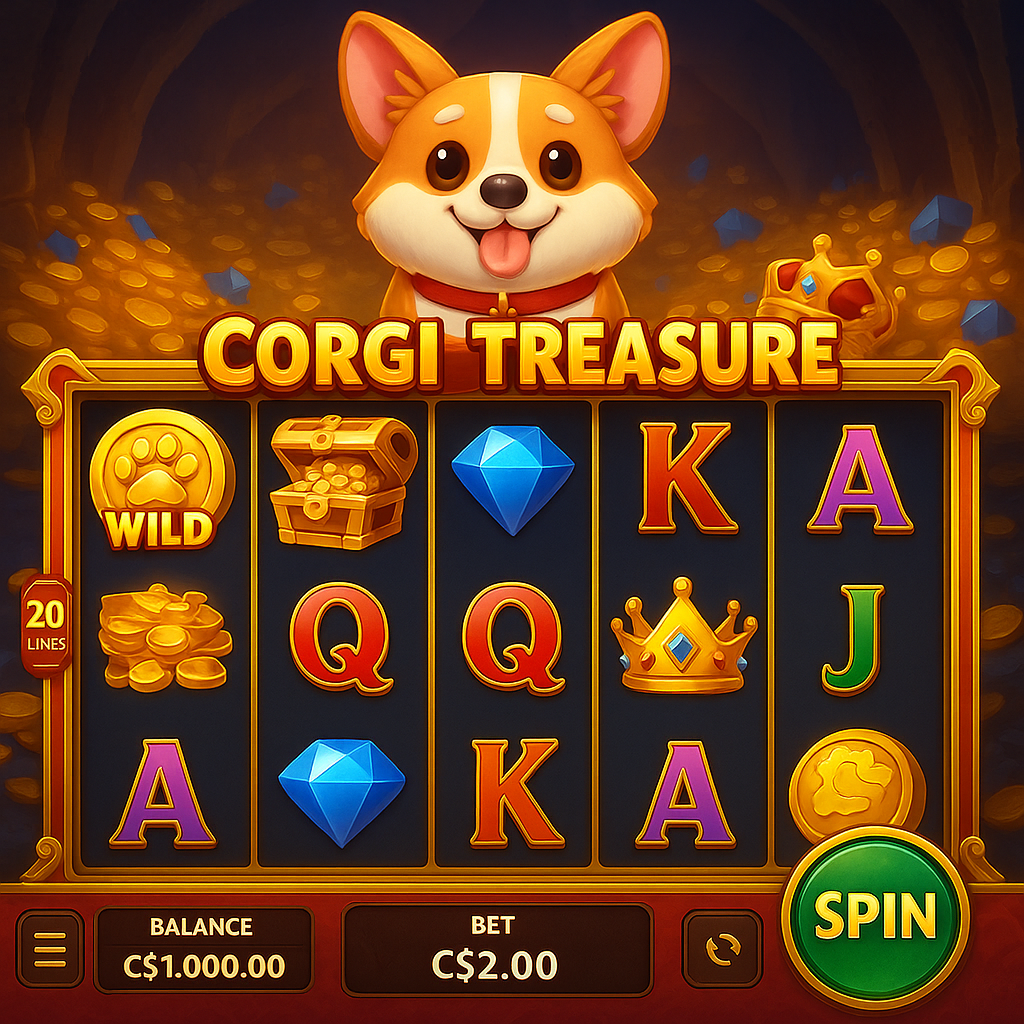 Corgibet - Corgi Treasure Slot Game - Online Casino